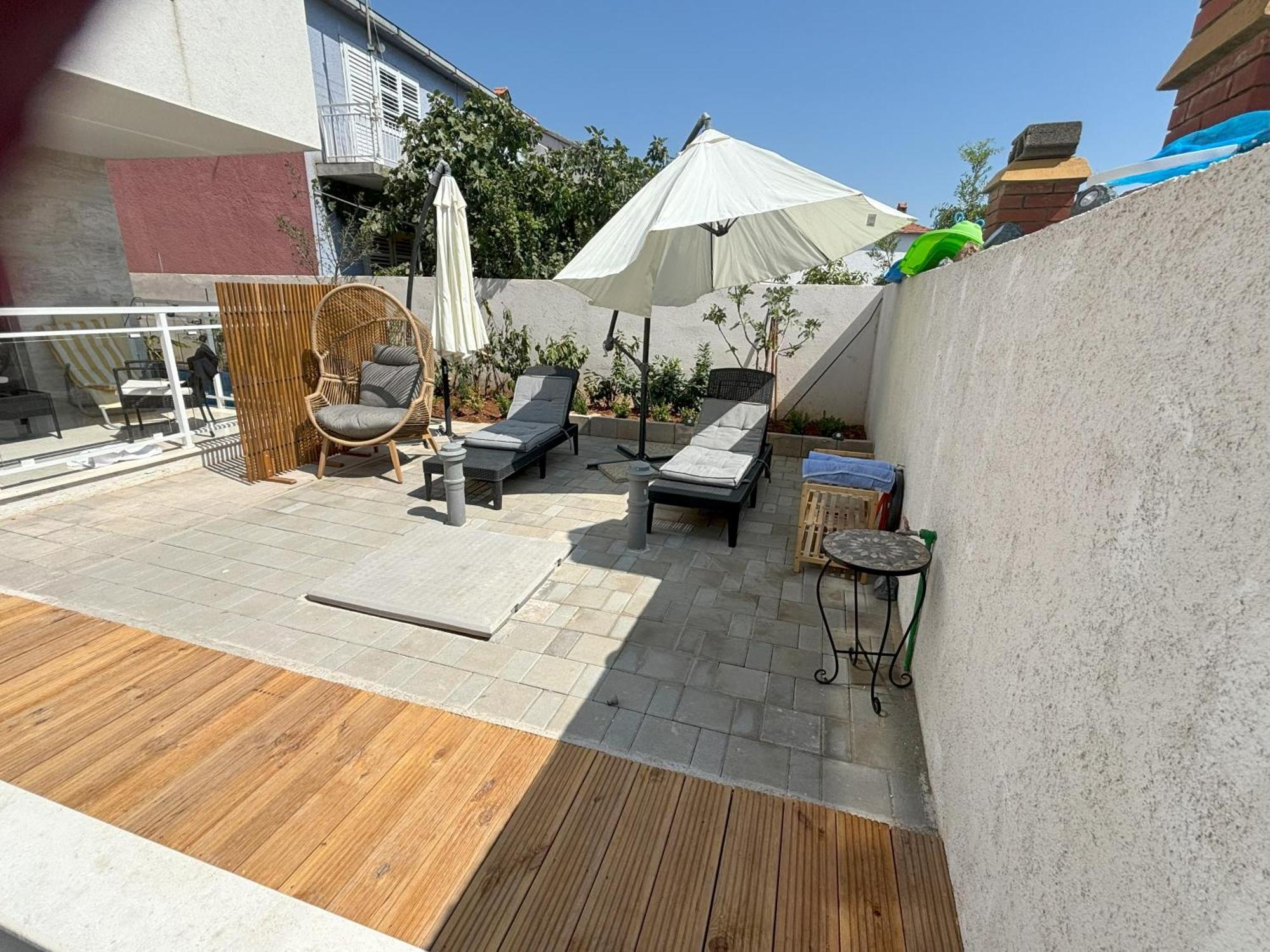 Vila Regina Apartment Rex With Swimming Pool Jezera Esterno foto